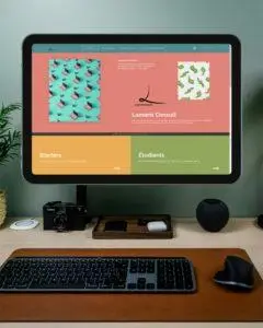 Site web de Lamaris Consult, entreprise de comptabilité et aide aux entreprises
