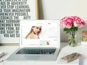 J'aime et J'adore - site web d'un institut de beauté à Vilvoorde